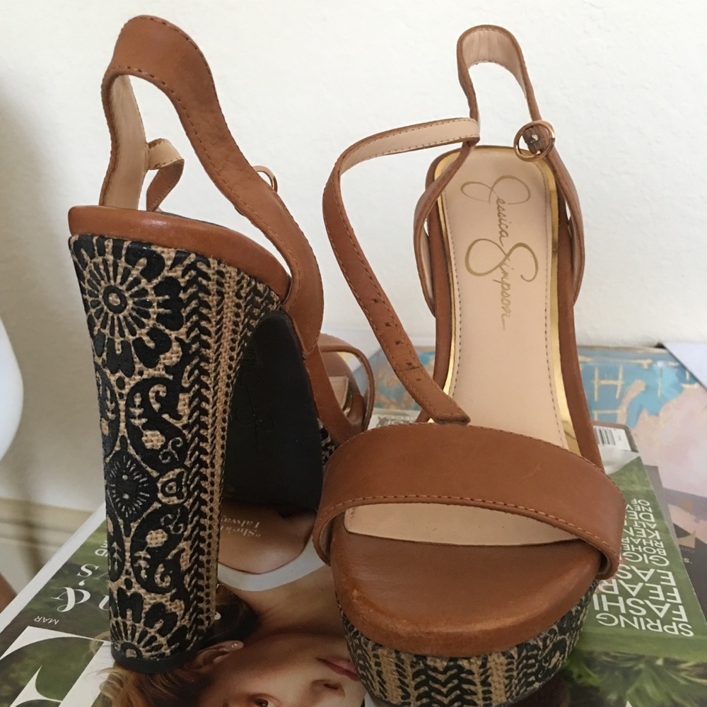 NEW - NEVER BEEN USED BOHO HEELS